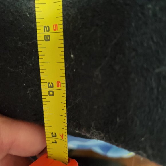 Giii Apparel Black Button Up Cashmere Pea Coat Size L - Picture 8 of 8